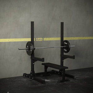 Hemmagym, squat stand, träningsutrustning