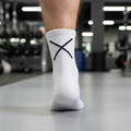 oak crew sock