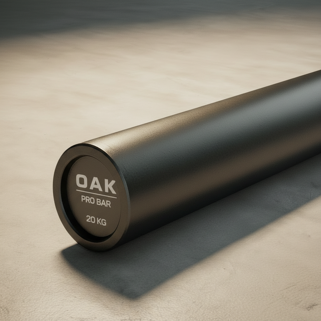 OAK Pro Bar 20kg Cerakote macro