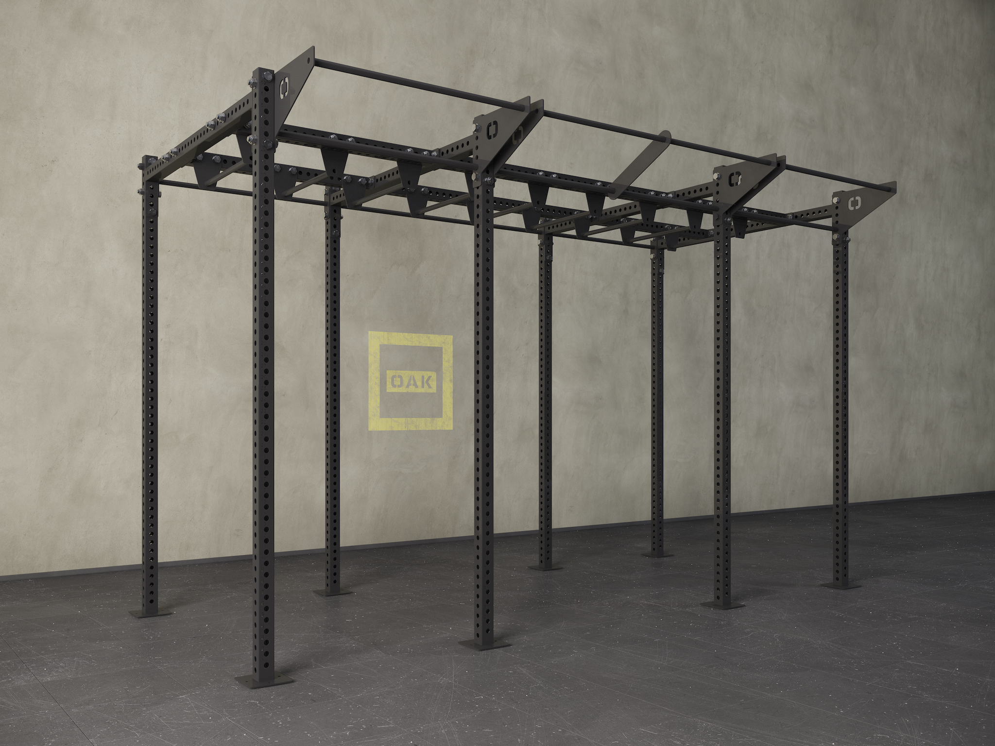 cage, rig, large gym cage