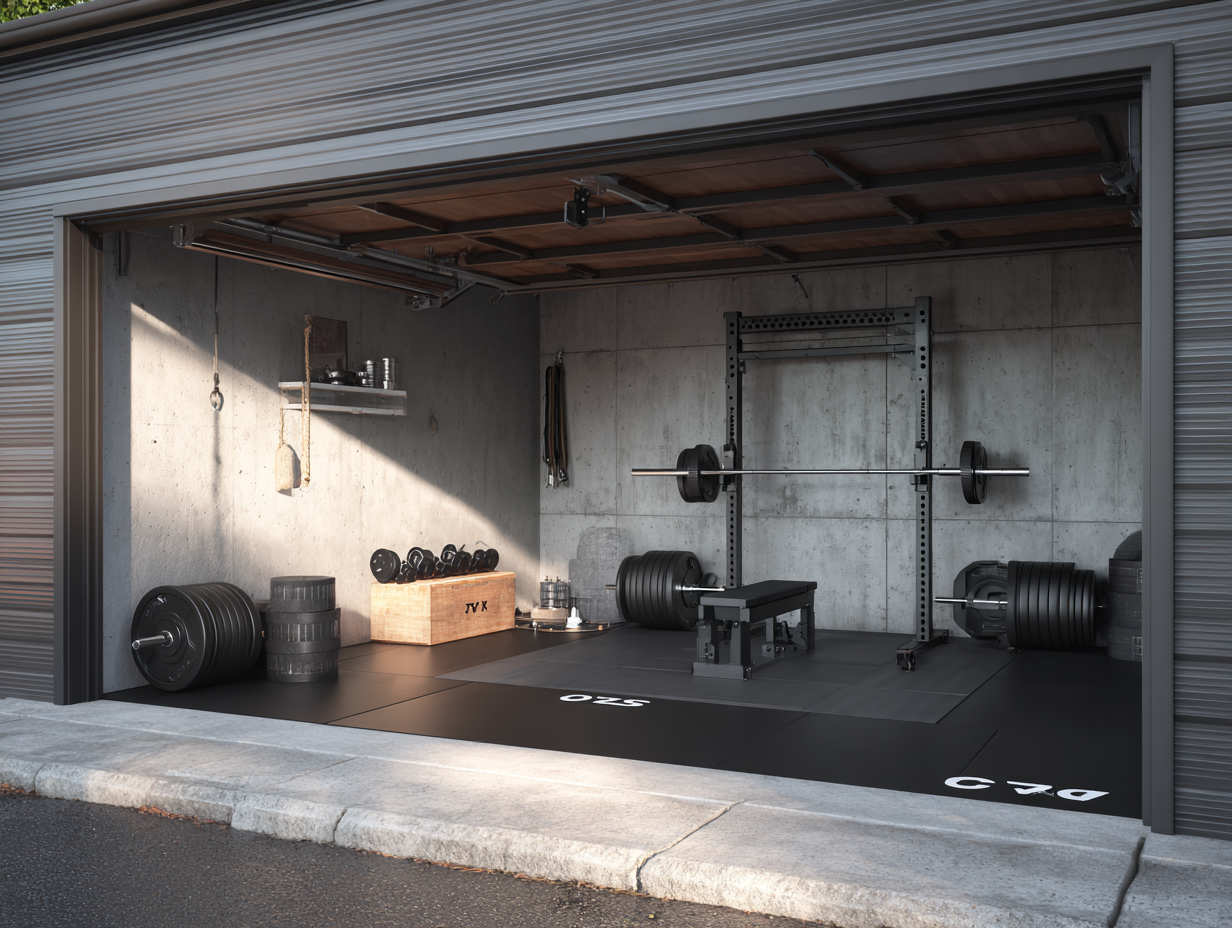 Garagegym skapat av AI