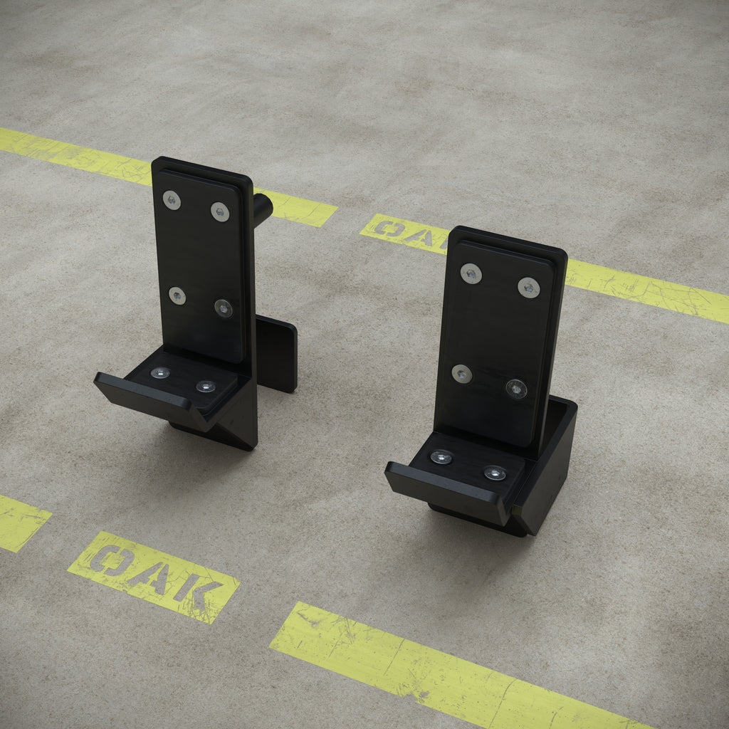 Oak J cups till rigg och squat stand